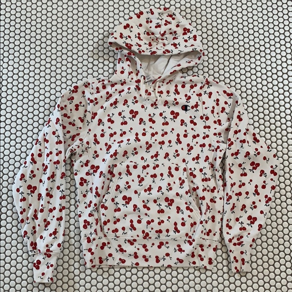 Champion x HVN Cherry oversized hoodie